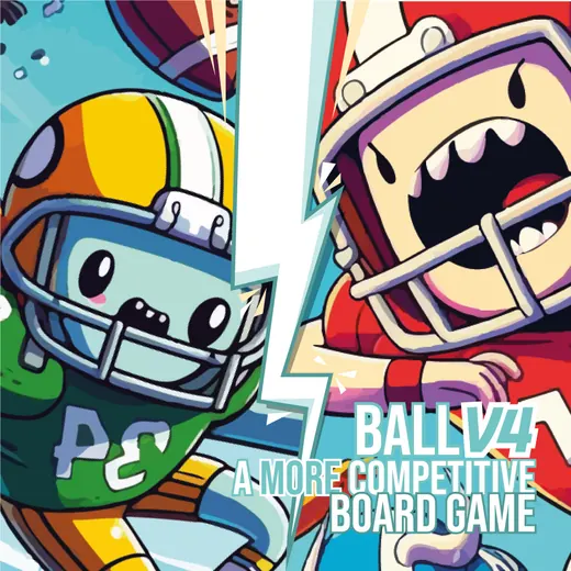 BALL V4 competitive board game duel artwork