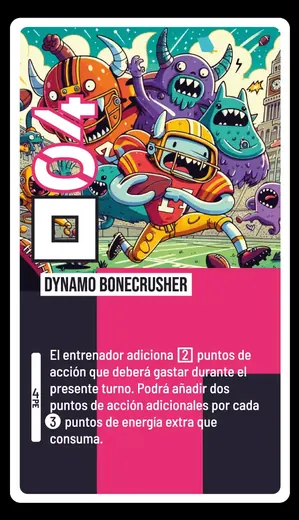 BALL V4 Spanish tactical card 2