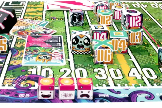 BALL V4 tactical board game components close-up