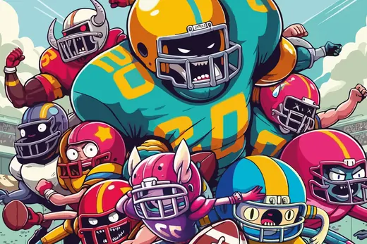 BALL V4 print and play board game logo artwork