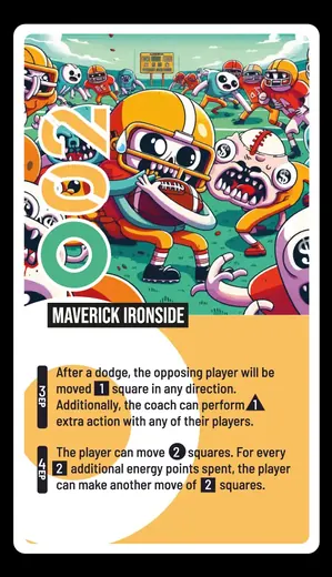 BALL V4 orange English tactical card 2