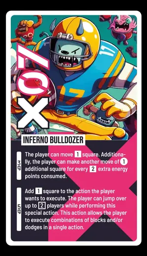 BALL V4 pink English tactical card 7