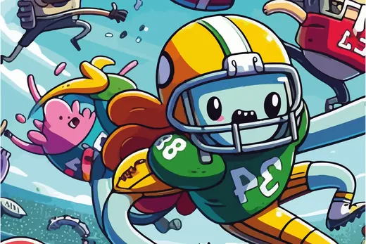 BALL V4 yellow player token