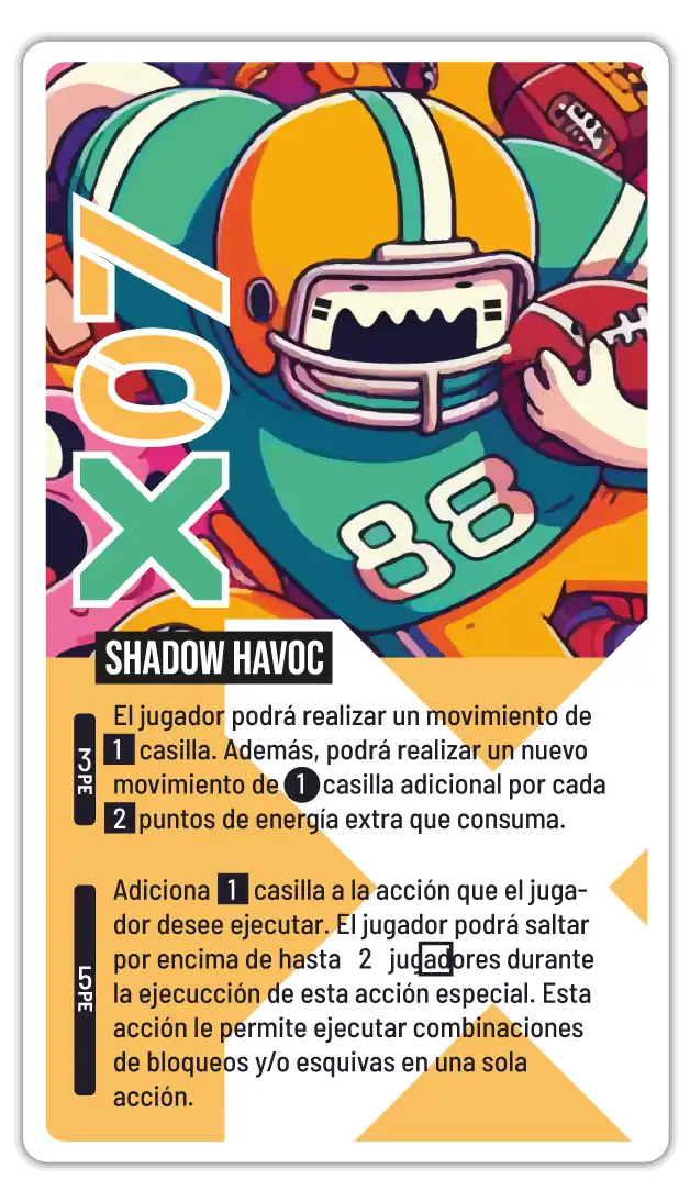 Carta de juego para BALL del jugador Shadow Havoc