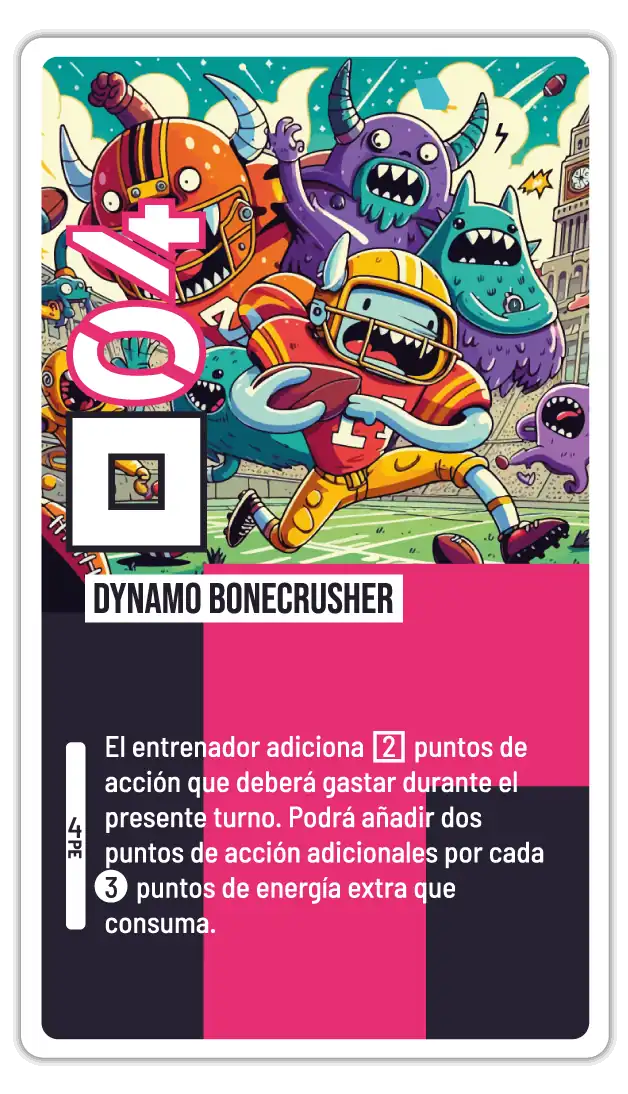 Carta de juego para BALL del jugador Dynamo Bonecrusher