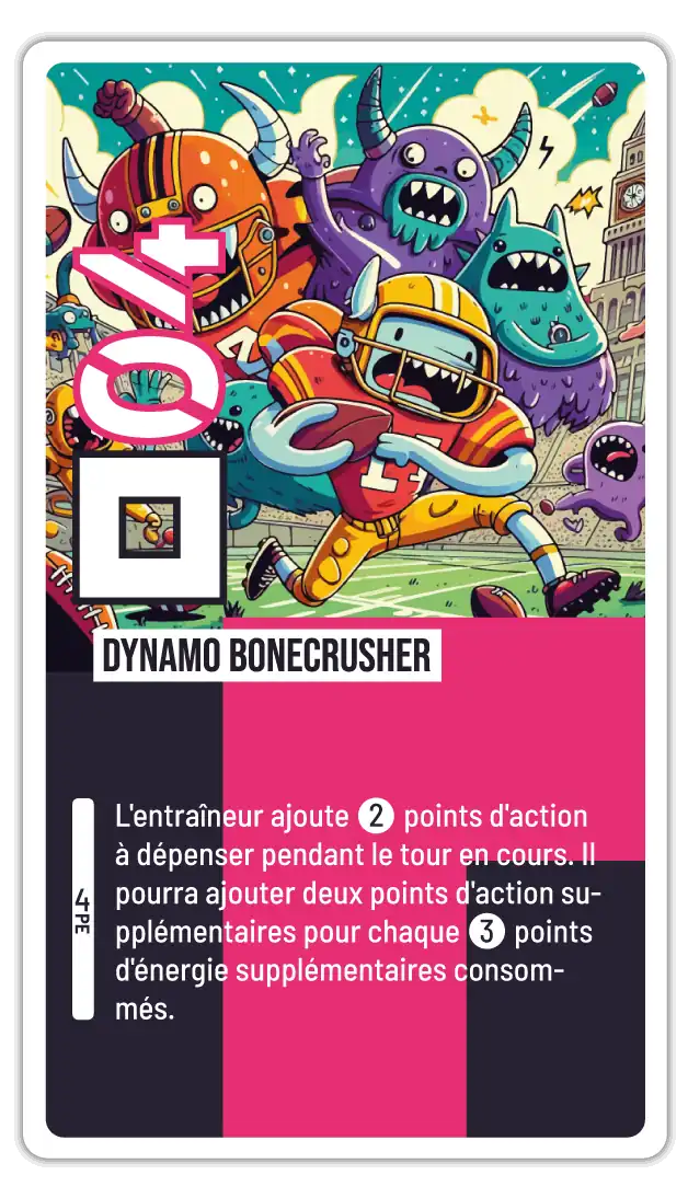 Carte de jeu BALL du joueur Dynamo Bonecrusher