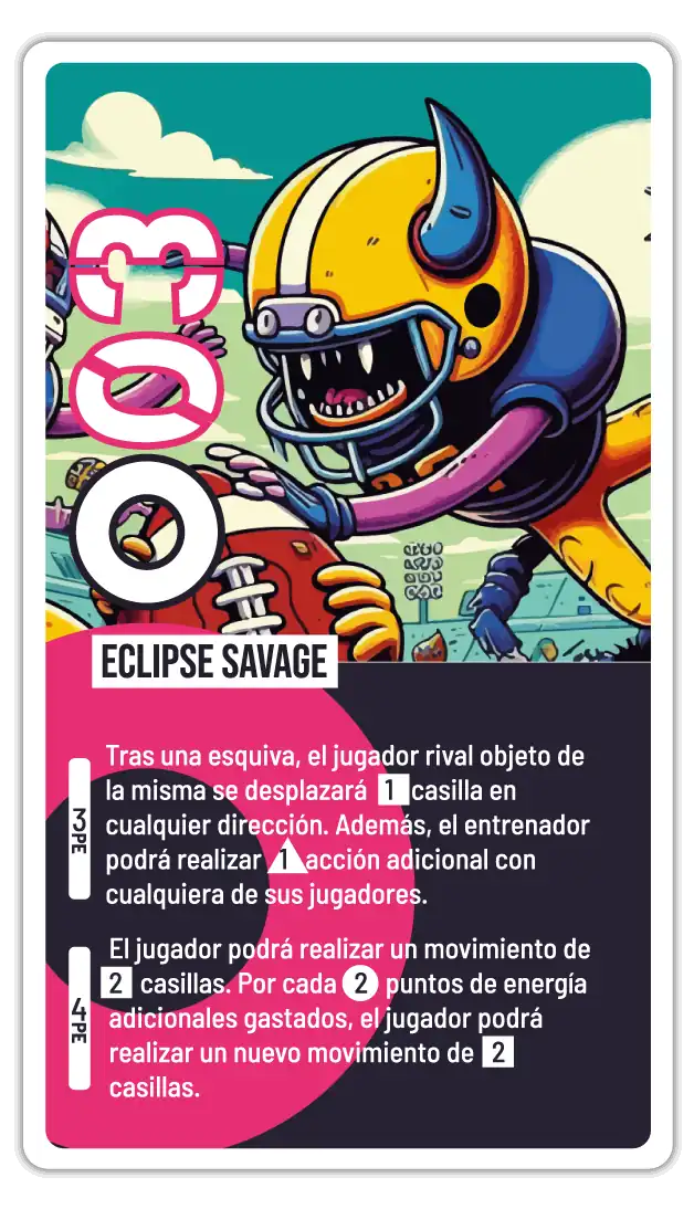 Carta de juego para BALL del jugador Eclipse Savage